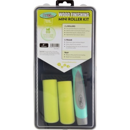 Axus - Wood Finishing 5Pc Roller Kit
