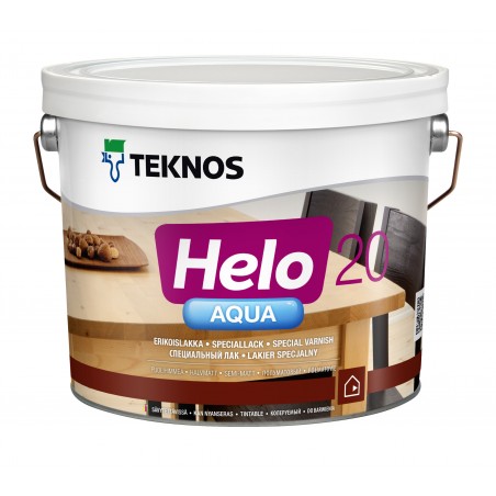 Teknos Helo Aqua 20/40/80 - Water-borne Varnish