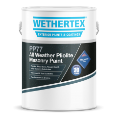 Wethertex PP77 - All Weather Pliolite Masonry Paint