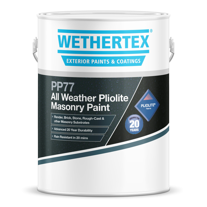 Wethertex PP77 - All Weather Pliolite Masonry Paint Wethertex PP77 - All Weather Pliolite Masonry Paint