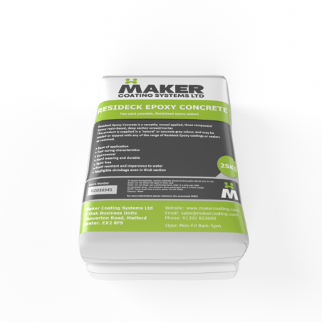 Resideck - Epoxy Concrete - Deep Section Screed/Mortar