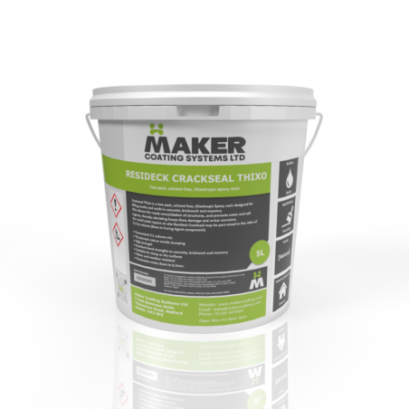 Resideck - Crackseal Thixo - Thixotropic Epoxy Resin