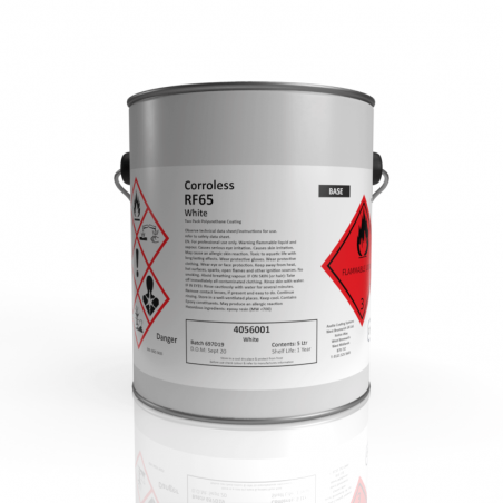 Corroless RF65 - acrylic polyurethane topcoat with a Semi-Gloss finish
