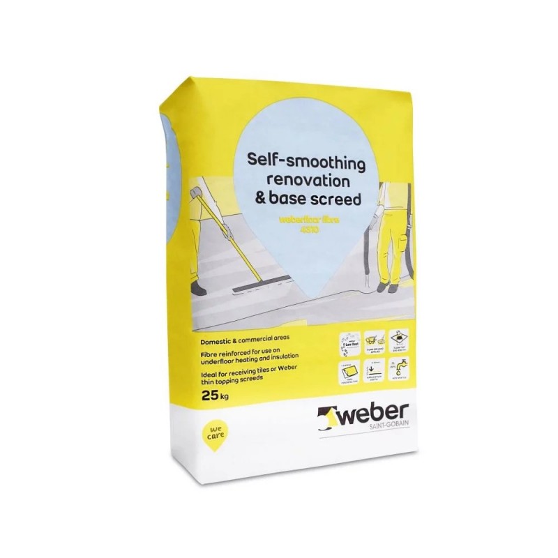 Weber - Weberfloor Fibre 4310 - Renovation Screed