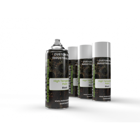 Maker Coating Systems Ltd - Black High Temperature Aerosol