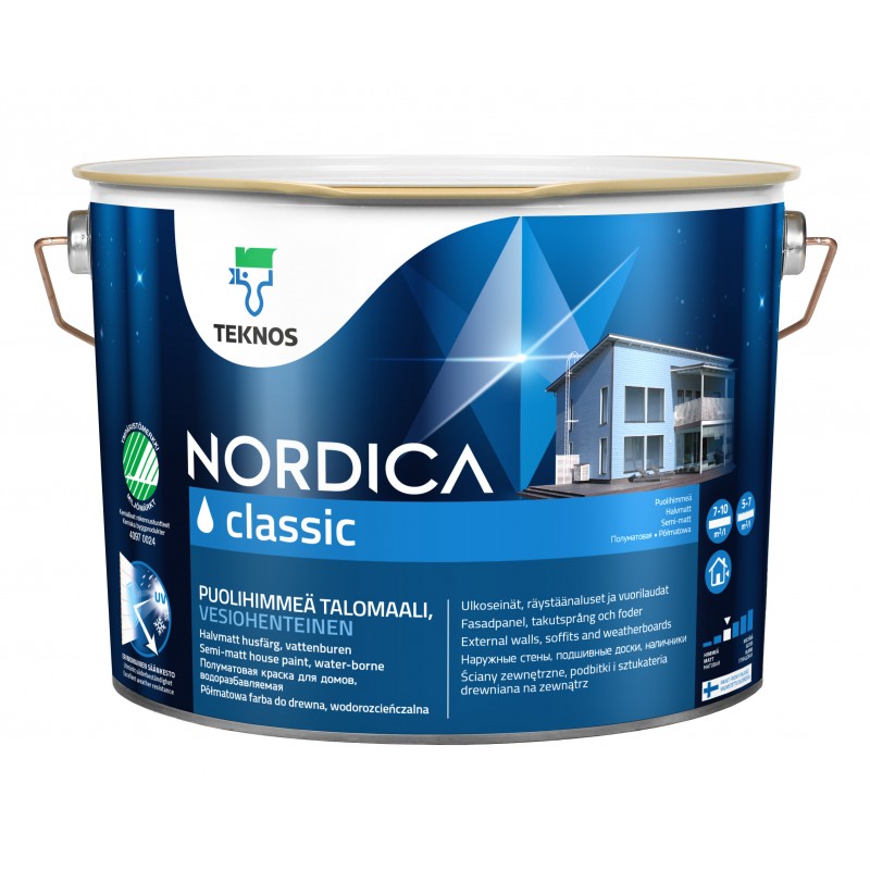 Teknos - Nordica Classic - Exterior Wooden Paint