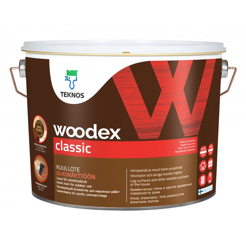Teknos - Woodex Classic -  Transparent Wood Stain