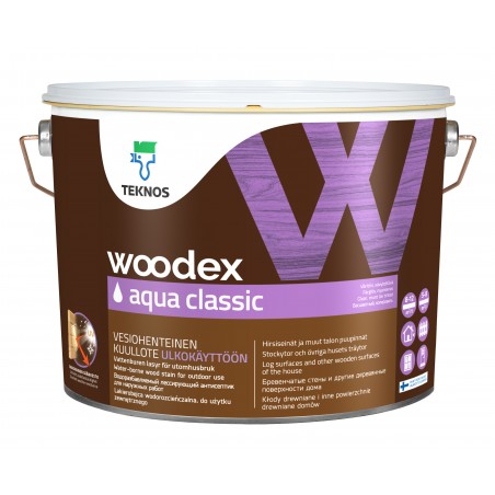 Teknos - Woodex Aqua Classic - Outdoor Wood Stain