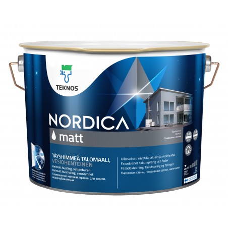 Teknos - Nordica Matt - Exterior Wood Paint