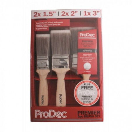 ProDec Premier Paint Brush Set