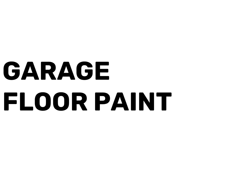 Garage Floor Paint