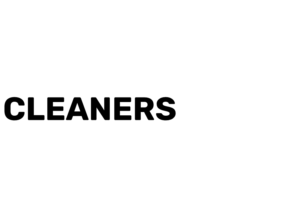 Cleaners